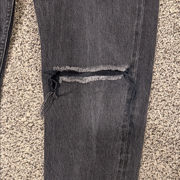 Women’s Black Distressed Jeans - Picture 3 of 6